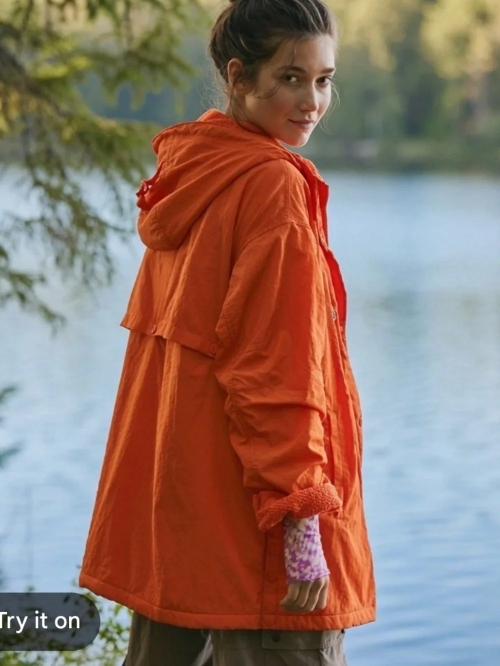 FP Movement Searching for Something Parka Windbreaker - M - Picture 1 of 4